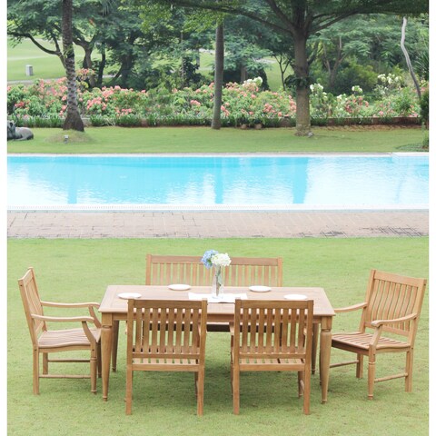 Cambridge Casual Ventura Teak 6-piece Dining Set