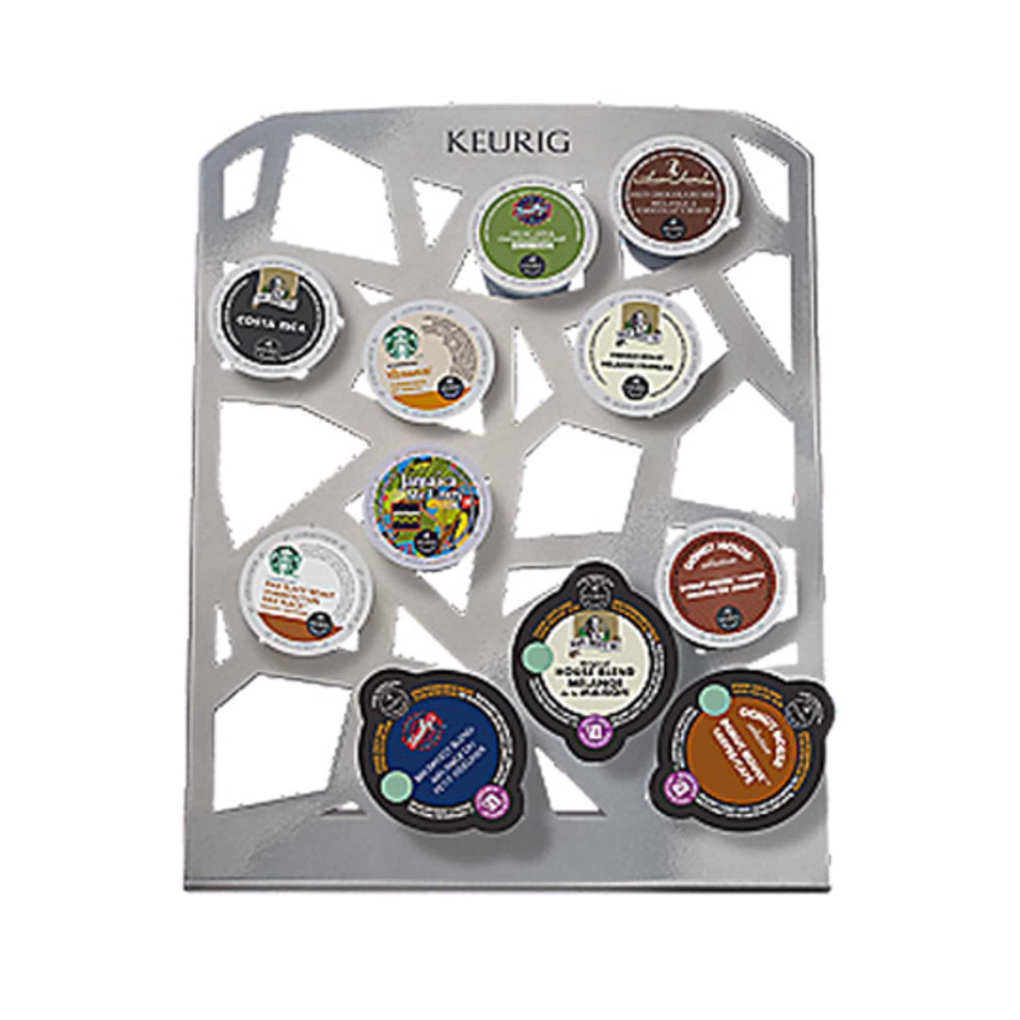 Shop Keurig Grey Storage Collage Pod Holder Free Shipping On