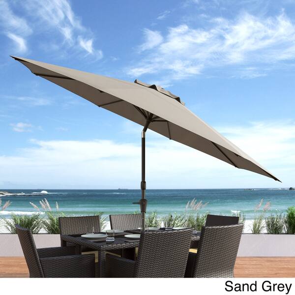 Shop North Bend Uv And Wind Resistant Tilting Patio Umbrella By Havenside Home Base Not Included Overstock 14444344