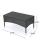 preview thumbnail 2 of 22, Malta 2-piece Outdoor Wicker Loveseat Set by Christopher Knight Home