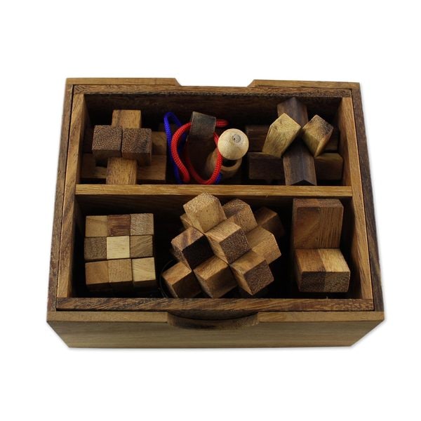 handmade wooden puzzle