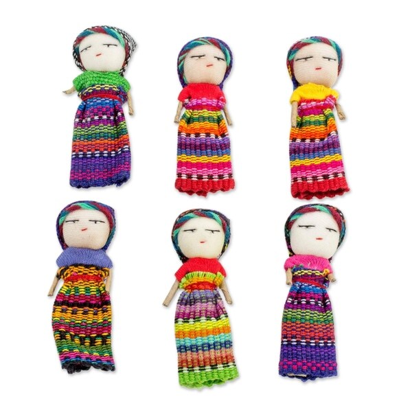 handmade worry dolls
