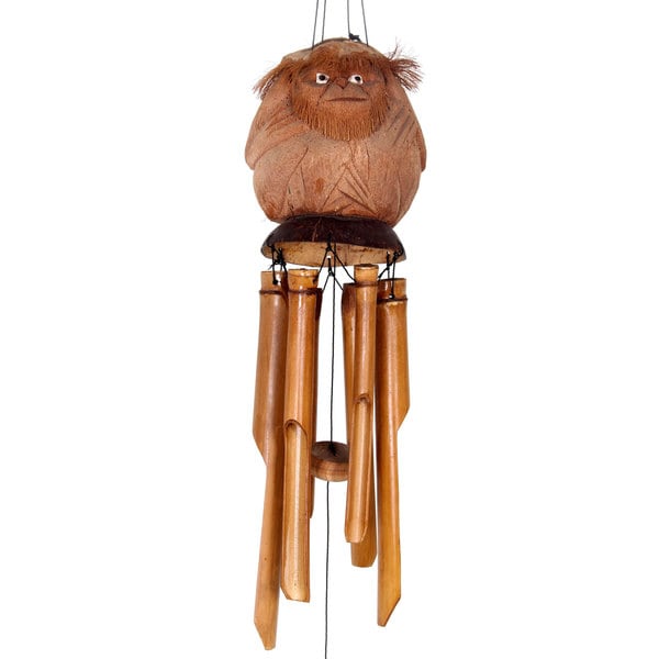 Handmade Bamboo And Coconut Shell Wind Chimes Gorilla Melos Handmade Bamboo And Coconut Shell Wind Chimes Gorilla Melos