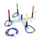 preview thumbnail 3 of 2, Hey! Play! Rope Ring Toss Game - Multicolor - 16.25 x 16.25 x 8.5