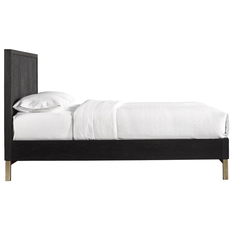 Kentfield Platform Bed in Transparent Black Mahogany