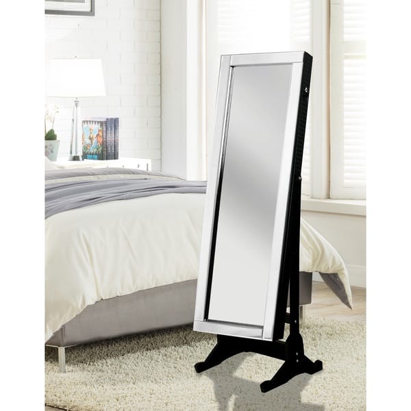 Shop Chic Home Daze Jewelry Armoire Cheval Mirror Full Length