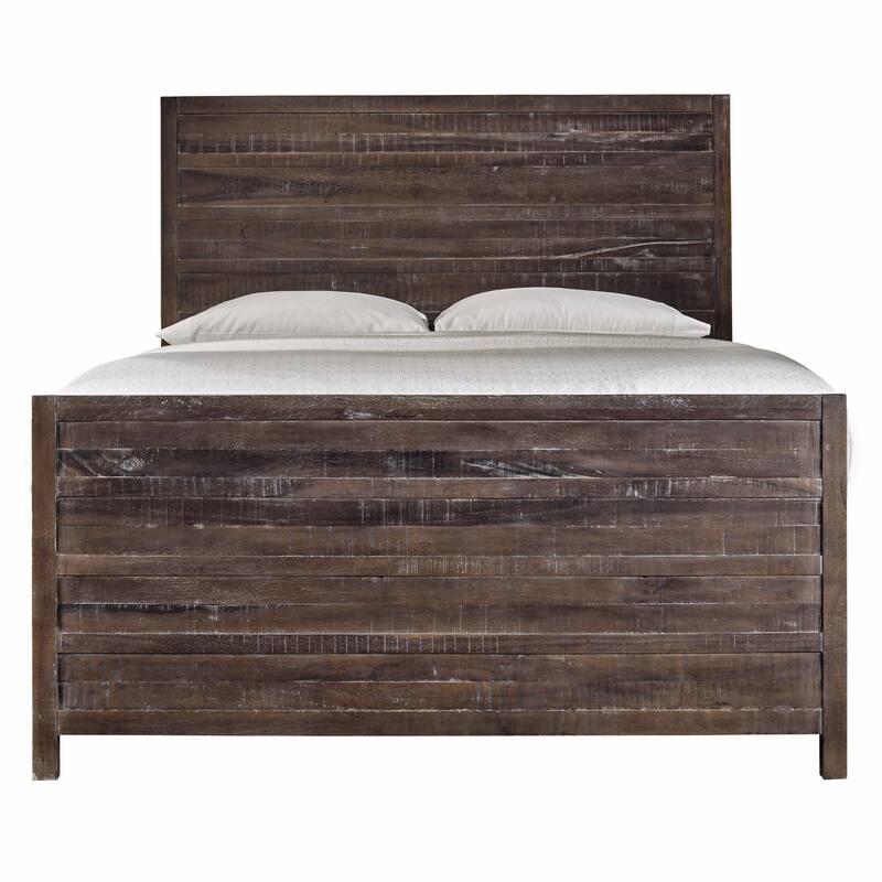 Townsend Solid Wood Storage Bed in Java
