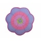 preview thumbnail 1 of 0, Blossom Round Flower Decorative Throw Pillow