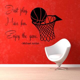 Shop Basketball Player Sport Gym Decal Home Decor Vinyl Art Wall