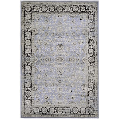 Couristan Zahara Serab Slate Area Rug