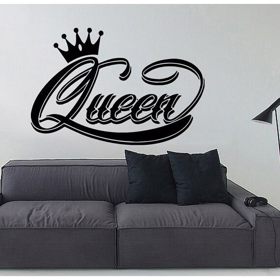 PRINCESS CROWN VINYL STICKER