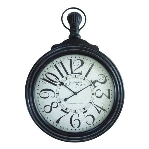 Jovial Wooden Kitchen Clock