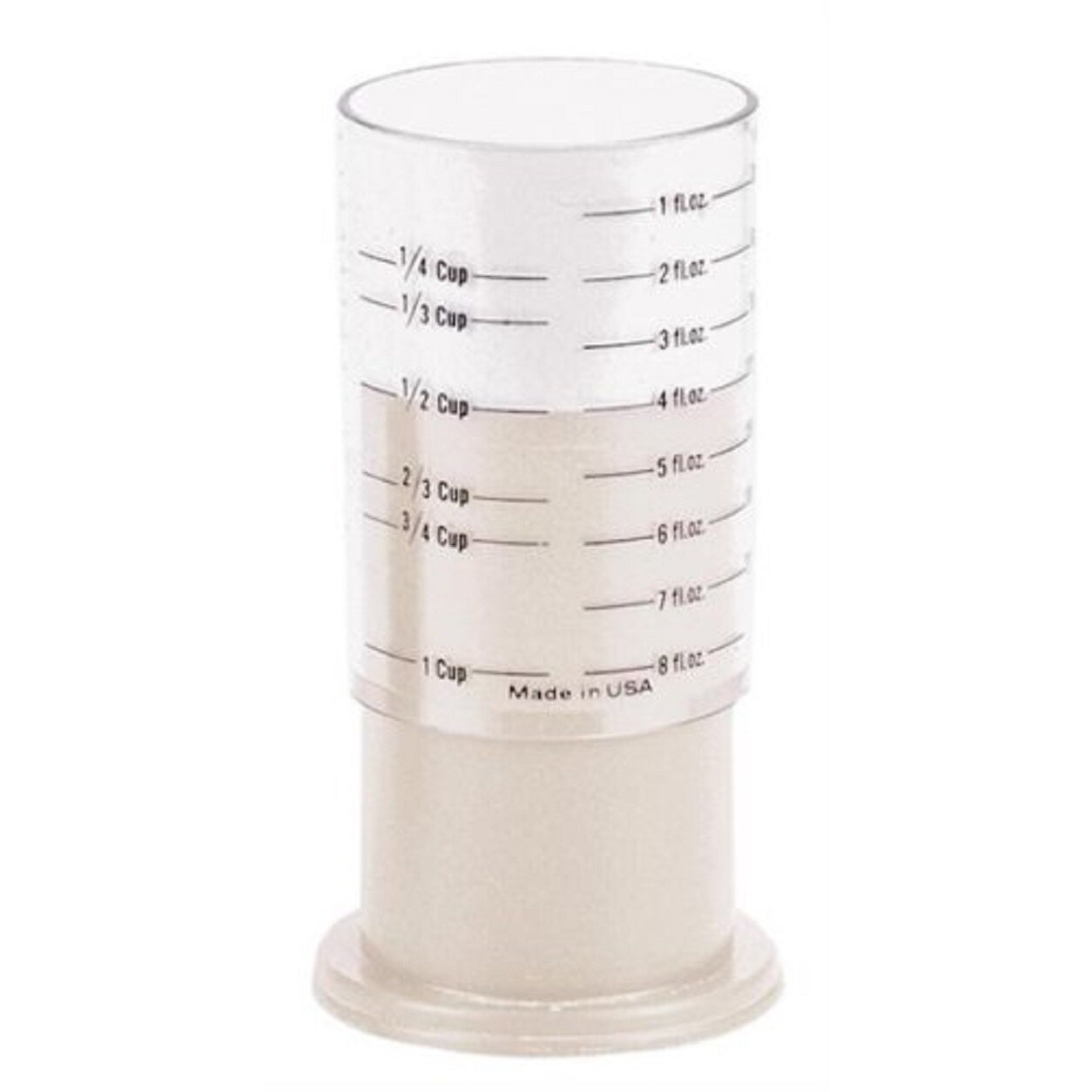 Norpro 1 Cup White Plastic Measuring Cup