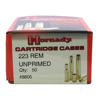 Hornady Unprimed Brass 223 Remington (Per 50)