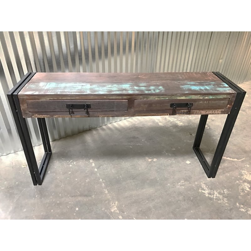 Handmade Old Reclaimed Wood Console Table India 60 X 16 X 31 5 Overstock 14462382 Handmade Old Reclaimed Wood Console Table India 60 X 16 X 31 5 Overstock 14462382