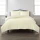 Soft Essentials Oversized Wheat Pattern 3-piece Duvet Set - Ivory - Twin - Twin XL