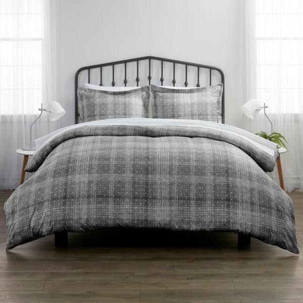 Shop Merit Linens Premium Polka Dot Pattern 3 Piece Duvet Cover