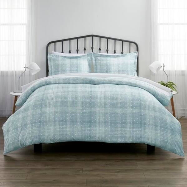 Shop Merit Linens Premium Polka Dot Pattern 3 Piece Duvet Cover