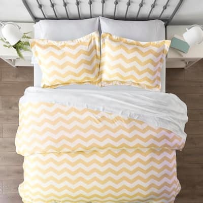 Yellow Chevron Duvet Covers Sets Find Great Bedding Deals