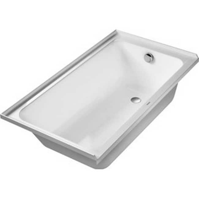 Duravit D-Code Soaking Bathtub White Alpin