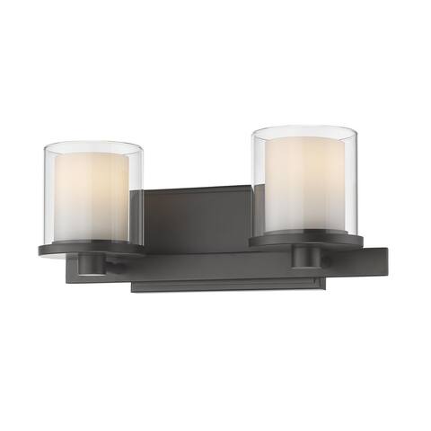 Avery Home Lighting Schema Bronze 2 Light Vanity