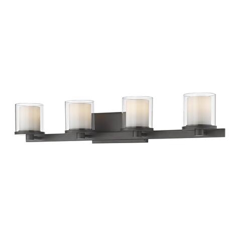 Avery Home Lighting Schema Bronze 4 Light Vanity
