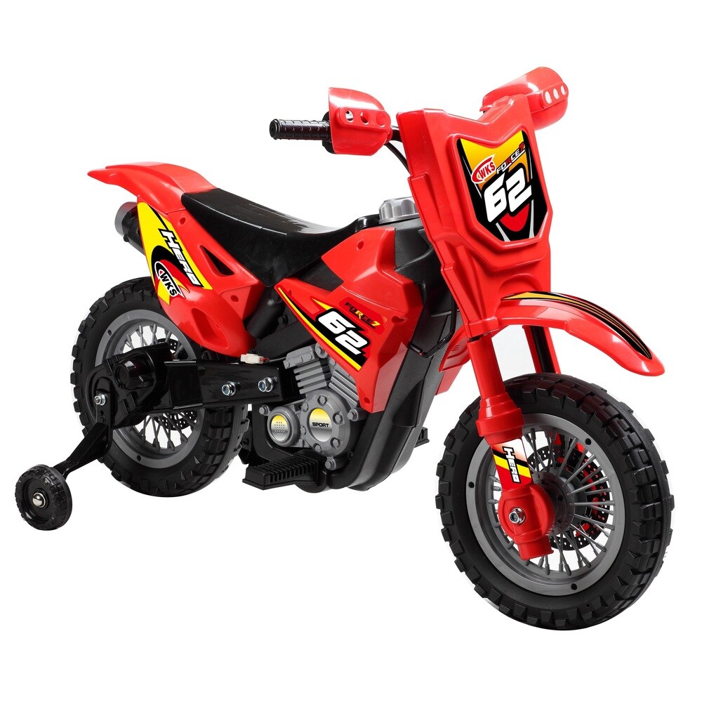 6 volt dirt bike with training wheels