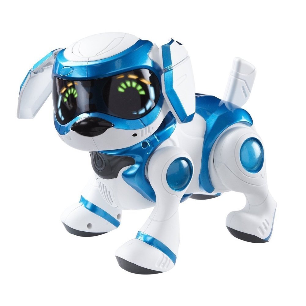 white robot dog toy
