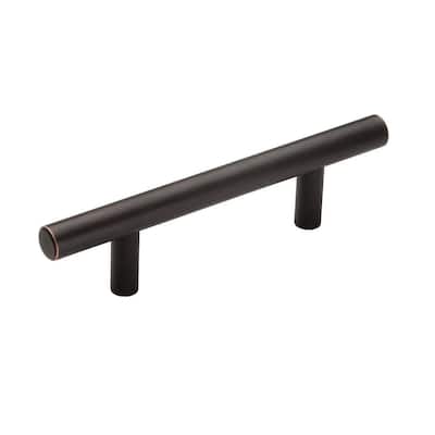 Amerock Cabinet Bar Pull 3-inch (76mm) Center-to-Center Handle in Oil Rubbed Bronze - Oil Rubbed Bronze