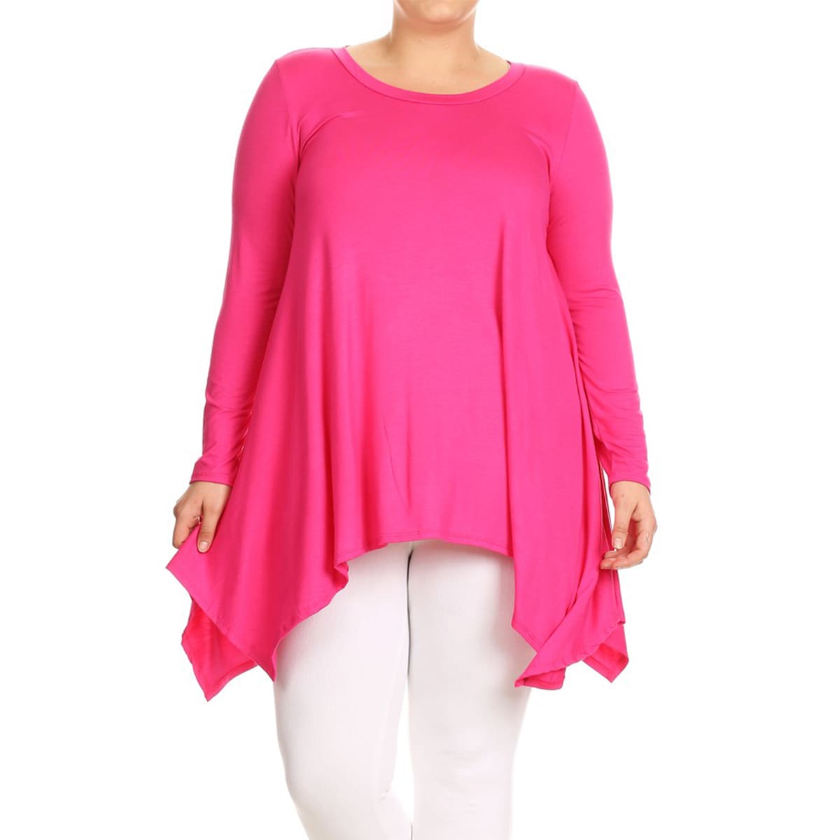 pink clothing plus size