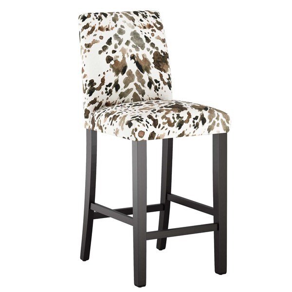 Skyline Furniture Custom Bar Stool With Ons In Prints