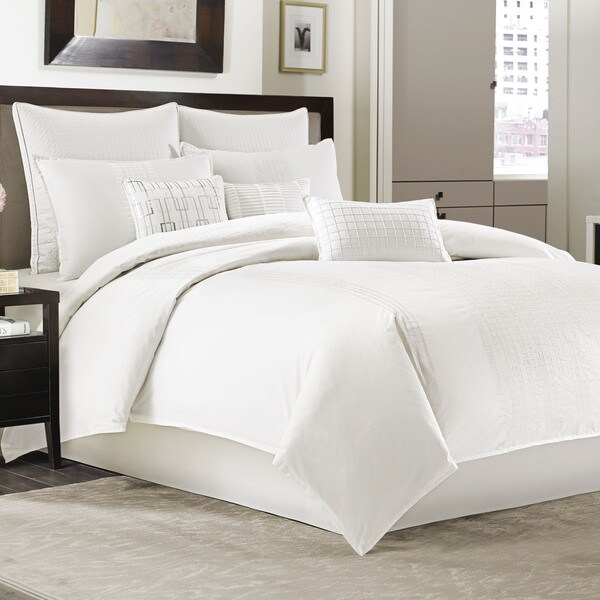 Manor Hill Ellis Ivory 4-piece Comforter Set