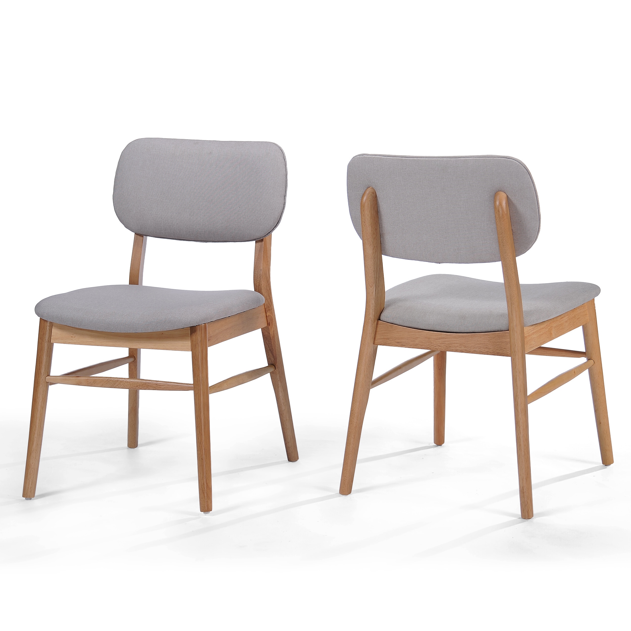 Colette Mid-Century Dining Chair (Set of 2) by Christopher Knight Home (As Is Item)