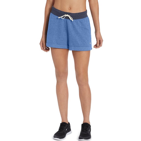 champion women's french terry shorts
