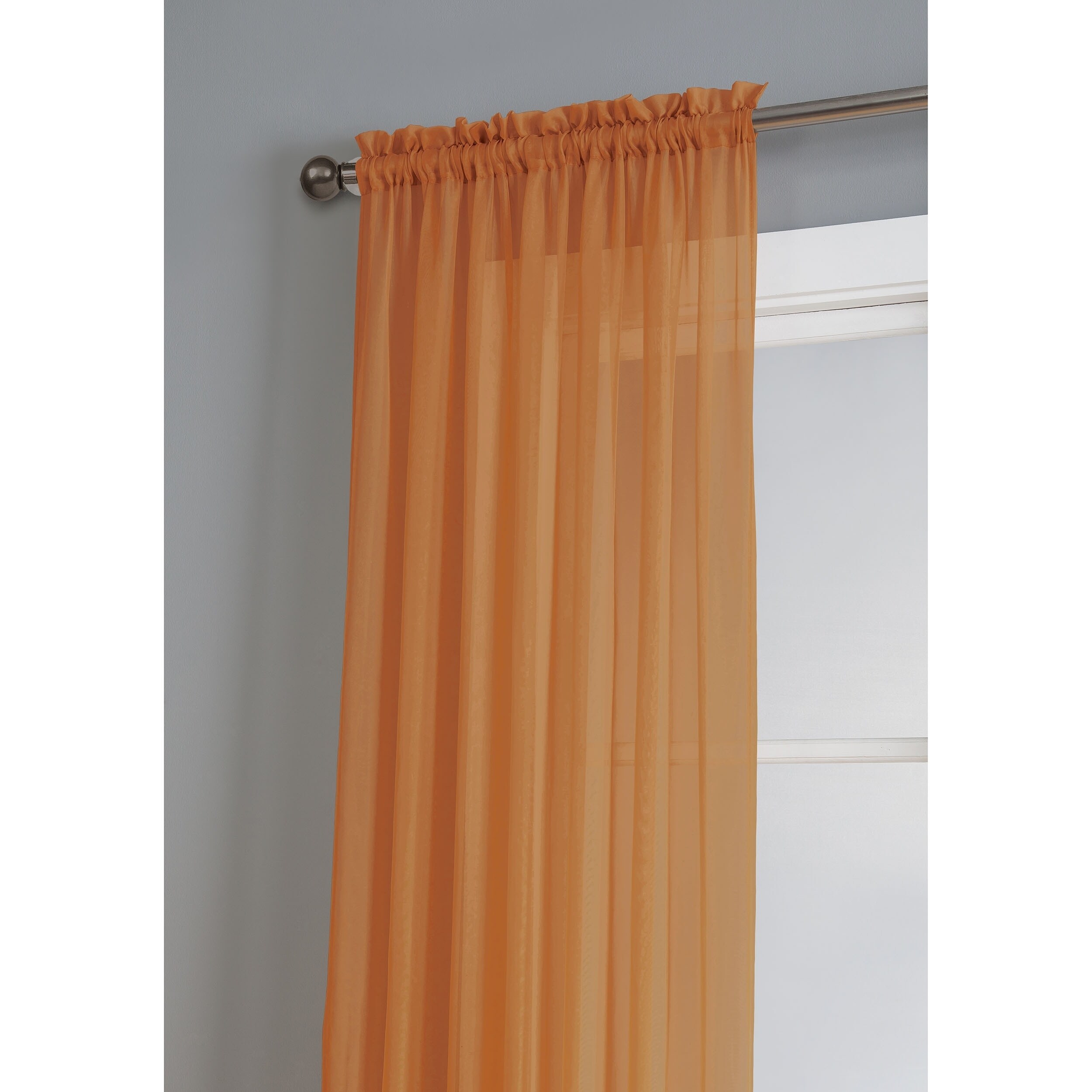 Window Elements Diamond Sheer Voile 112 X 84 In Rod Pocket Ebay