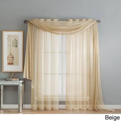 Buy Beige Window Elements Curtains Drapes Online At Overstock