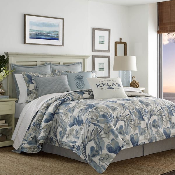 Shop Tommy Bahama Raw Coast Comforter And Sham Set On Sale