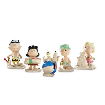 Lenox Peanuts Beach Party Figurines (Set of 5) - Bed Bath & Beyond ...