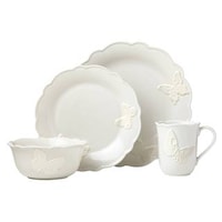 Lenox Butterfly Meadow Carved Slate 4-piece Place Setting - Free ... Lenox Butterfly Meadow Carved Slate 4-piece Place Setting - Free ...