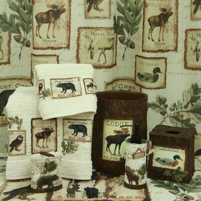 Lodge Memories Bath Accesoories by Bacova Guild