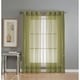 preview thumbnail 42 of 98, Window Elements Diamond Sheer Voile Extra Wide 90-inch Grommet Curtain Panel - 56 x 90 - 56 x 90