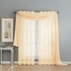 preview thumbnail 7 of 98, Window Elements Diamond Sheer Voile Extra Wide 90-inch Grommet Curtain Panel - 56 x 90 - 56 x 90