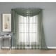 preview thumbnail 67 of 98, Window Elements Diamond Sheer Voile Extra Wide 90-inch Grommet Curtain Panel - 56 x 90 - 56 x 90