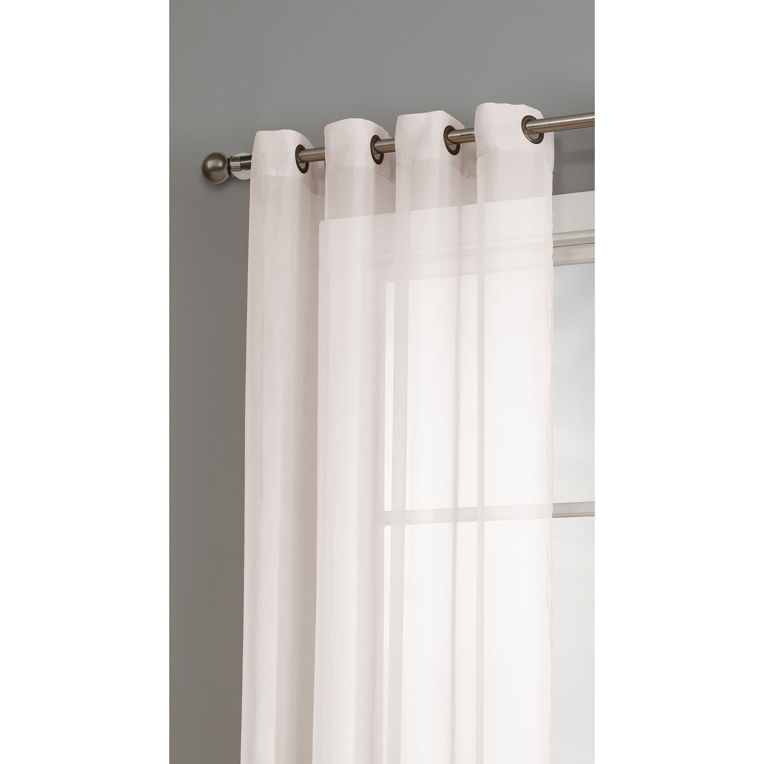 Window Elements Diamond Sheer Voile Extra Wide 90 Inch For Sale Online
