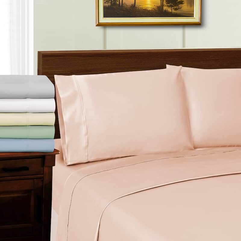 Superior Solid Tencel-Blend 2-Piece Pillowcase Set