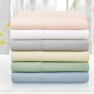 Superior Solid Tencel-Blend 2-Piece Pillowcase Set