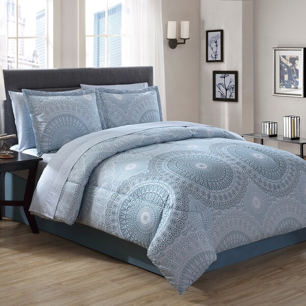 Sophia Aqua Bed In A Bag Free Shipping Today Sophia Aqua Bed In A Bag