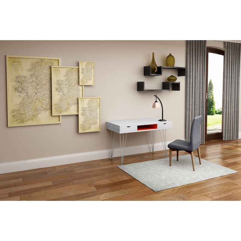 Vintage Ireland Map II - Premium Gallery Wrapped Canvas