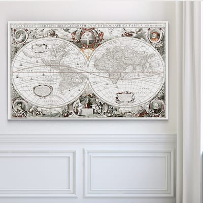 Treasue Map - Premium Gallery Wrapped Canvas