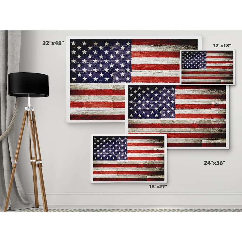 American Flag II - Premium Gallery Wrapped Canvas